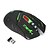 baratos Ratos-HXSJ 2.4G sem fio Óptico Mouse para Jogos Luz LED 2400 dpi 4 níveis de DPI ajustáveis 6 pcs Chaves