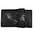 abordables Tapis de Souris-tapis de souris de jeu - coussin de bureau grand portable - tapis de souris de carte du monde de base en caoutchouc anti-dérapant (30x80x0.2cm)