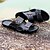 cheap Men&#039;s Sandals-Men&#039;s Shoes PU Spring Summer Comfort Sandals Beading for Casual Black Beige Blue