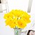 baratos Flor artificial-Toque real Estilo Moderno Buquê Flor de Mesa Buquê 10