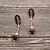 preiswerte Ohrringe-Damen Tropfen-Ohrringe Personalisiert Acryl Simple Style Modisch Euramerican USA Holz Ohrringe Schmuck Grüner Tee / Beige / Kaffee Für Weihnachts Geschenke Hochzeit Party Besondere Anlässe Jahrestag