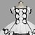 cheap Lolita Dresses-Princess Sweet Lolita Vacation Dress Summer Dress Women&#039;s Girls&#039; Cotton Japanese Cosplay Costumes White Solid Colored Bowknot Cap Sleeve Sleeveless Short / Mini / Tuxedo / High Elasticity