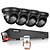 baratos Kit DVR-BNC / 8 Canais 960H Tempo Real (960*576) 4 pcs 720p Dome 30m 1TB