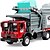 olcso Játék-teherautók és -építőjárművek-KDW Toy Teherautók és építőipari járművek Játékautók Műanyag Gyermek Játékok Ajándék