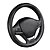 Недорогие Чехлы на руль-Автомобильный чехол для автомобиля с рулевым колесом sporty wave pattern с красной строчкой m размер подходит для 38 см / 15 диаметров
