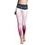 billige Ny i-Dame sport Stribe Elastan Tights Leggings Bunner Yoga &amp; Danse Sko Pilates Trening &amp; Fitness Sportsklær Pustende Fort Tørring Høy Elastisitet