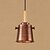 abordables Suspension-Style mini LED Designers Lampe suspendue Métal Finitions Peintes Rétro Rustique 110-120V 220-240V