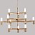 cheap Chandeliers-Mini Style Designers Chandelier Metal Glass Electroplated Modern Contemporary 110-120V 220-240V