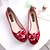 cheap Women&#039;s Flats-Women&#039;s Shoes PU Summer Comfort Flats Low Heel For Casual Black Beige Red