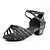 ieftine Pantofi Dans Latin-Pentru femei Pantofi Dans Latin Adidași Toc Jos Imitație de Piele Negru și Auriu / Negru și Argintiu / Alb / Interior