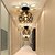 ieftine Montaj Plafon-Pictura de cristal modernă în stil modern de 25 cm, cadru metalic, sufragerie, dormitor, sufragerie