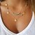 cheap Necklaces-Women&#039;s Turquoise Pendant Necklace Double Floating Ladies Personalized Basic Fashion Gold Plated Turquoise Alloy Golden Silver Necklace Jewelry For Party Wedding Casual Daily Sports Masquerade