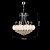 Недорогие Люстры-8 ламп, 50 см кристалл / светодиодная люстра металлическая гальваника винтаж / современный современный / классический / классический 110-120v / 220-240v