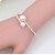 cheap Bracelets-Women&#039;s Cuff Bracelet Tennis Bracelet Fashion Pearl Bracelet Jewelry White / Gold For Christmas Gifts Wedding Party Special Occasion Birthday Gift / Rhinestone / Engagement / Valentine