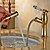 cheap Kitchen Faucets-High Quality Brass Ti-PVD Single Handle One Hole Rotatable Kitchen Sink Faucet