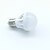 halpa Lamput-5W E27 LED-pallolamput A60(A19) 9 ledit SMD 3528 Koristeltu Kylmä valkoinen 450lm 6000-6500K AC 220-240V