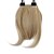 cheap Hair Pieces-neitsi 1pcs 8 25g pc clip in on hair fringe short straight synthetic hair bangs m24 613