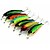 cheap Fishing Lures &amp; Flies-6 pcs Hard Bait Minnow Fishing Lures Hard Bait Minnow Lure Packs Sinking Bass Trout Pike Bait Casting Lure Fishing Hard Plastic Plastic