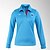 cheap Men&#039;s Golf Clothing-Women&#039;s Blue Rose Red Long Sleeve Top Solid Colored Ladies Golf Attire Clothes Outfits Wear Apparel