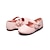 זול נעלים שטוחות לילדים-בנות שטוחות נוחות נעלי בובה (מרי ג&#039;יין) דמוי עור ילדים קטנים (4-7) מסיבה וערב אפליקציות סקוטש אדום ורוד לבן אביב קיץ / גומי תרמופלסטי TPR