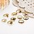 ieftine Inele la Modă-Pentru femei Inel 10pcs Auriu Argintiu Aliaj femei Neobijnuit Design Unic Nuntă Petrecere Bijuterii