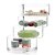 cheap Jewelry &amp; Cosmetic Storage-Plastic Drawers Round Transparent / Transparent Body / Multifunction Home Organization Storage 1pc