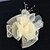 זול כיסוי ראש לחתונה-טול / רשת מפגשים / פרחים עם 1 חתונה / אירוע מיוחד כיסוי ראש