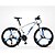 preiswerte Fahrräder-Geländerad Radsport 27 Geschwindigkeit 26 Zoll / 700CC MICROSHIFT TS38 Öl - Scheibenbremse Federgabel Ungefederte Rahmen Rutschfest Aluminium / Aleación