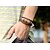 cheap Bracelets &amp; Bangles-Women&#039;s Unisex Leather Bracelet Layered woven Ladies Vintage Multi Layer Leather Bracelet Jewelry Brown For Anniversary Gift Valentine