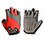 abordables Gants de vélo/VTT-ROCKBROS Gants vélo / Gants Cyclisme Respirable Antidérapant Anti-transpiration Protectif Doigt moyen Gants sport Hiver Lycra VTT Vélo tout terrain Rouge pour Enfant Extérieur