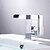 cheap Bathroom Sink Faucets-Bathroom Sink Faucet - Waterfall Chrome Centerset Single Handle One HoleBath Taps / Brass