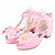 abordables Chaussures filles-Fille Confort / Nouveauté / Chaussures de Demoiselle d&#039;Honneur Fille Paillette / Similicuir Chaussures de mariage Marche Noeud / Boucle Blanche / Rose Eté / Automne / Mariage / Soirée &amp; Evénement