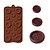 baratos Artigos de Forno-1pç Silicone Amiga-do-Ambiente Anti-Aderente 3D Chocolate Gelo para Candy Molde Ferramentas bakeware