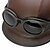 abordables Écouteurs pour casque moto-Leiden Casque Bol Adultes Unisexe Casque de moto Casque avec lunettes