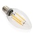 economico Lampade con filamenti LED-BRELONG® 5 pezzi 4 W Lampadine LED a incandescenza 350 lm E14 C35 4 Perline LED COB Bianco caldo Bianco 220-240 V