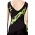 billige ラテンダンスウェア-Latin Dance Dresses Women&#039;s Performance Polyester / Organza Crystals / Rhinestones Sleeveless High Dress