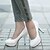 abordables Tacones de mujer-Mujer Tacones Exterior Oficina y carrera Invierno Combinación Tacón de Aguja Dedo redondo Botas de Combate Zapatos del club Zapatos de Paseo PU Negro Blanco Rojo
