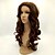 cheap Synthetic Trendy Wigs-Synthetic Wig Wavy Wavy Wig Long Brown Synthetic Hair Women&#039;s Brown