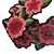 cheap Choker Necklaces-Women&#039;s Choker Necklace Flower Ladies Asian Fashion Euramerican Fabric Red Necklace Jewelry 1pc For Party