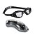 זול משקפי שחייה-משקפי שחייה עמיד למים / נגד ערפל / גודל מתכוונן ג&#039;ל סיליקה PC שחור / כחול אפור בהיר / כחול בהיר