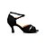 olcso Latin cipők-Női Latin cipők Pihe Szandál Csat Tűsarok Személyre szabható Dance Shoes Fekete