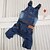 billige Hundetøj-Hund Jumpsuits Hvalpe tøj Jeans Afslappet / Hverdag Mode Hundetøj Hvalpe tøj Hund outfits Mørkeblå Kostume til Girl and Boy Dog Denimstof XS S M L XL