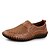 cheap Men&#039;s Slip-ons &amp; Loafers-Men&#039;s Comfort Shoes Tulle Summer Oxfords Walking Shoes Brown / Green / Blue / Outdoor