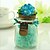 cheap Favor Holders-Cylinder Glass Favor Holder With Flowers Trim Candy Jars and Bottles-10