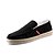cheap Men&#039;s Slip-ons &amp; Loafers-Men&#039;s Loafers &amp; Slip-Ons Comfort PU Spring Fall Casual Comfort Black Dark Blue Gray Light Blue Under 1in
