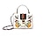 cheap Handbag &amp; Totes-Women&#039;s Bags PU Shoulder Bag for Casual All Seasons White Black Red Clover
