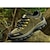 cheap Sports &amp; Outdoor Shoes-Men&#039;s Sneakers Hiking Shoes Anti-Shake / Damping Cushioning Breathable Comfortable Hiking Leisure Sports Winter Army Green Purple Brown Gray