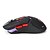 baratos Ratos-HXSJ 2.4G sem fio Óptico Mouse para Jogos Luz LED 2400 dpi 4 níveis de DPI ajustáveis 6 pcs Chaves