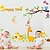 cheap Wall Stickers-Animals / Fashion / Cartoon Wall Stickers Plane Wall Stickers Decorative Wall Stickers, Paper Home Decoration Wall Decal Wall / Glass / Bathroom Decoration 1pc