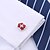 cheap Men&#039;s Accessories-Cufflinks Cross Gift Boxes &amp; Bags Fashion Brooch Jewelry Red For